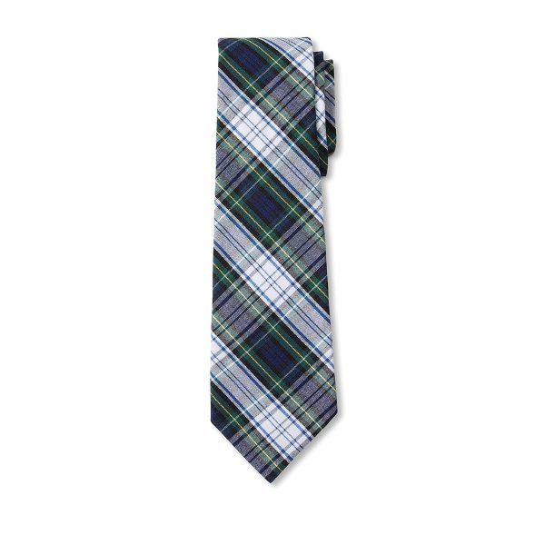Plaid 57" Tie