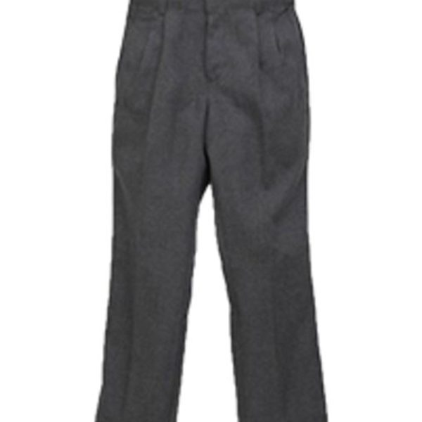 Flannel Pleated Adjustable Waist Pant - FINAL SALE