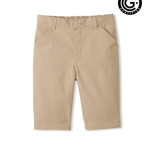 Girls' Adaptive Stretch Twill Bermuda Short