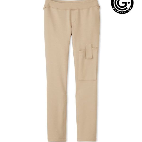 Girls' Adaptive Seated Skinny Fit Stretch Ponte Pant with Thigh Pocket