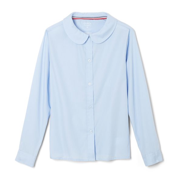 Long Sleeve Peter Pan Collar Blouse