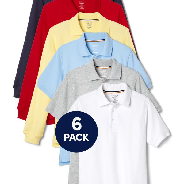 6-Pack Pique Polo Bundle (Co-Ed)
