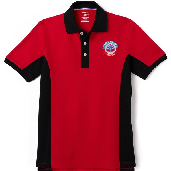 Memphis School Of Excellence Short Sleeve Pique Polo