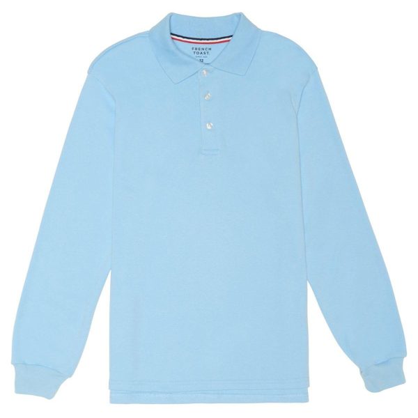 Long Sleeve Interlock Polo
