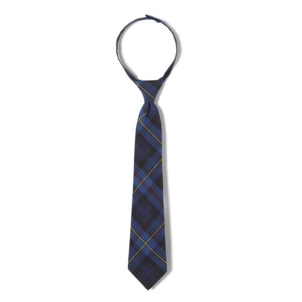 Adjustable Plaid Tie