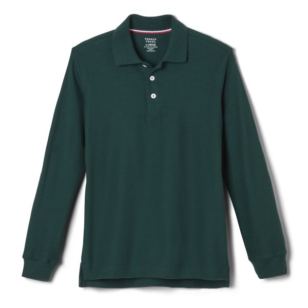 Long Sleeve Piqué Polo