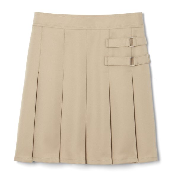 Pleated Two-Tab Skort