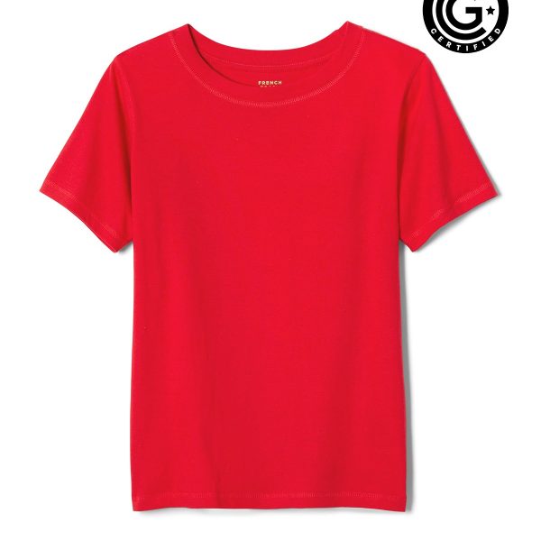 Adaptive Short Sleeve Crewneck Tee