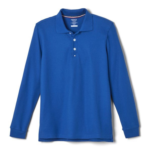 Long Sleeve Piqué Polo