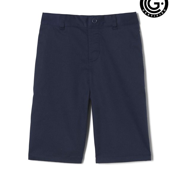 Boys' Adaptive Flat Front Stretch Twill Short