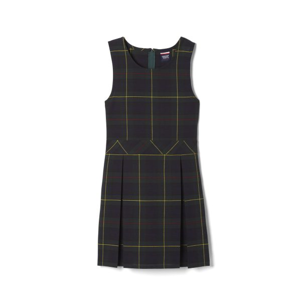 Plaid Round Neck Jumper