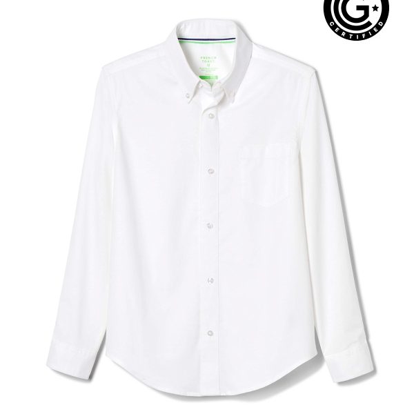 Adaptive Long Sleeve Oxford Shirt