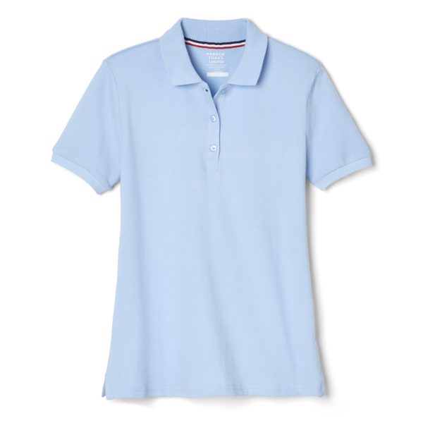 Making Waves Short Sleeve Fitted Stretch Pique Polo (Feminine Fit)