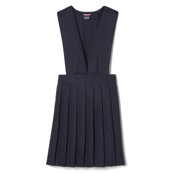 V-Neck Pleated Jumper