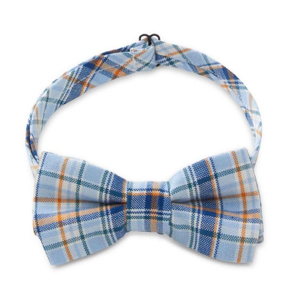 Plaid Adjustable Bow Tie