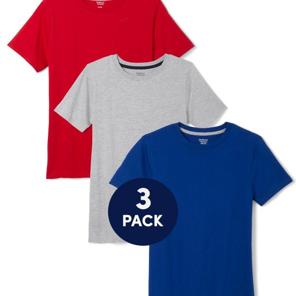 3-Pack Short Sleeve Crewneck Tee