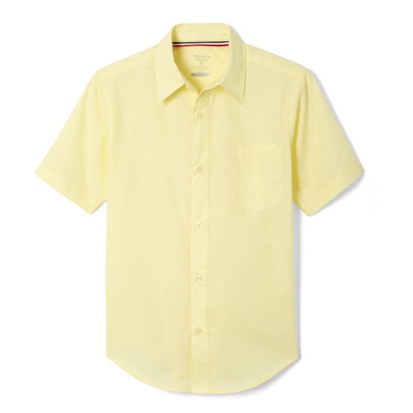 Short Sleeve Shirt with Expandable Collar - FINAL SALE