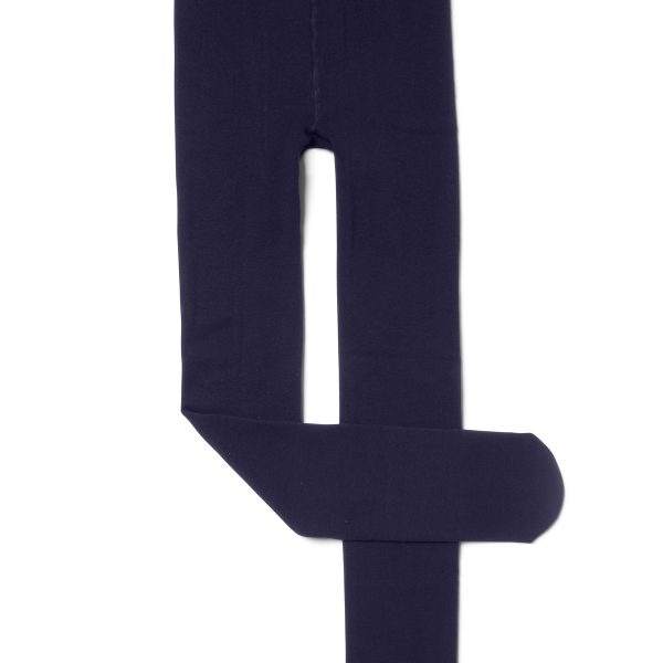 Ribbed Fleece-Lined Tights