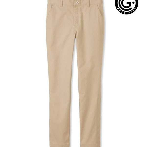 Girls' Adaptive Twill Straight Leg Pant
