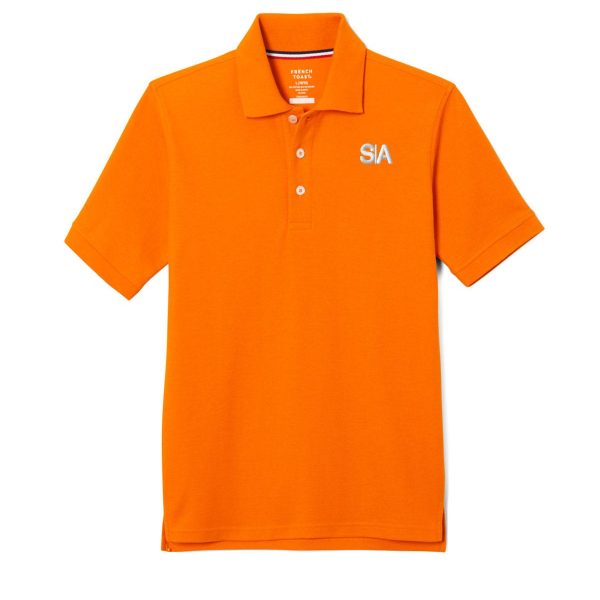 Co-Ed Short Sleeve Pique Polo with Success Academy Logo