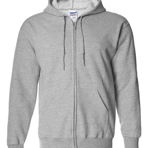 Heavy Cotton Full Zip Hoodie - FINAL SALE