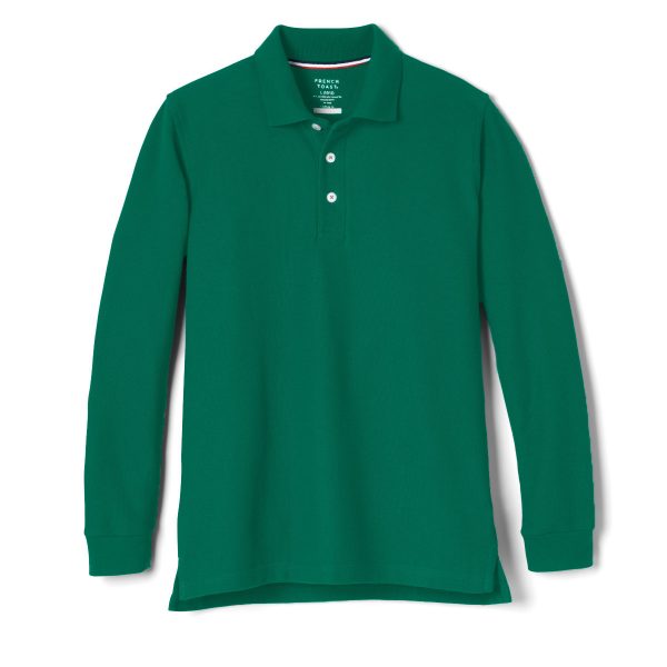 Long Sleeve Piqué Polo